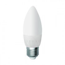 Лампа светодіодна свіча Elektrum LC-11 5W E27 4000K керам. корп. A-LB-0717