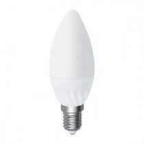 Лампа светодиодная свеча Elektrum С37 4W LС-10 Е14 4000 PA алюминопластиковый корпус A-LC-0522